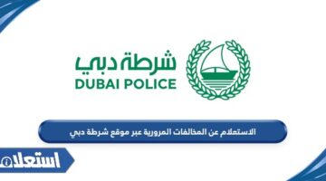 الاستعلام عن المخالفات المرورية عبر موقع شرطة دبي